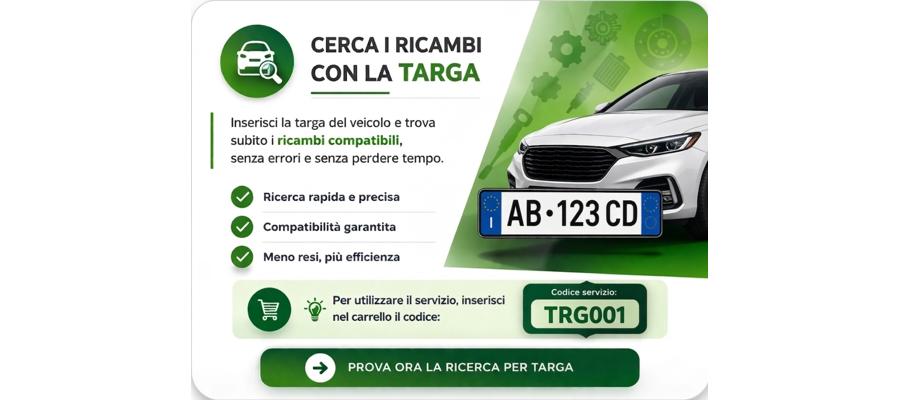 Ricerca per targa